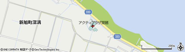 滋賀県高島市新旭町深溝519周辺の地図