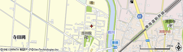 神奈川県平塚市寺田縄59周辺の地図