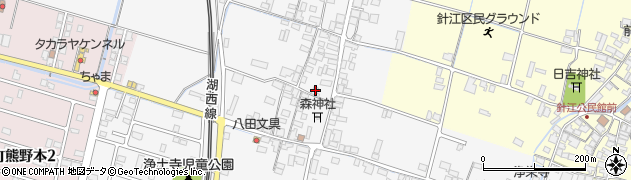 滋賀県高島市新旭町旭1203周辺の地図