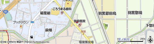 愛知県犬山市羽黒（川西）周辺の地図