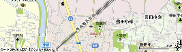 神奈川県平塚市豊田本郷1635周辺の地図