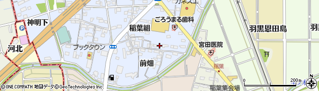 愛知県犬山市五郎丸稲葉組14周辺の地図
