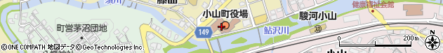 静岡県駿東郡小山町周辺の地図