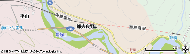 神奈川県足柄上郡山北町都夫良野97周辺の地図