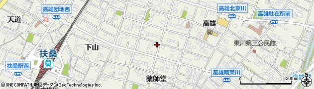 愛知県丹羽郡扶桑町高雄北東川41周辺の地図