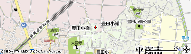 神奈川県平塚市豊田宮下65周辺の地図