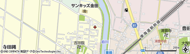 神奈川県平塚市寺田縄40周辺の地図