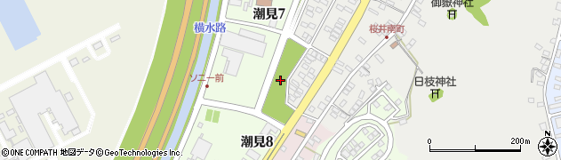 桜井南公園周辺の地図