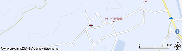 鳥取県西伯郡南部町浅井529周辺の地図