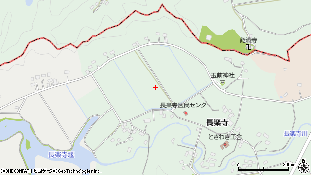 〒299-4421 千葉県長生郡睦沢町長楽寺の地図