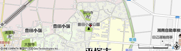 神奈川県平塚市豊田小嶺389周辺の地図