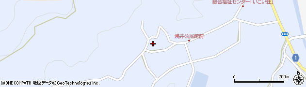 鳥取県西伯郡南部町浅井526周辺の地図