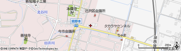 滋賀県高島市新旭町熊野本1211周辺の地図