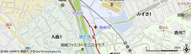 神奈川県茅ヶ崎市下寺尾44周辺の地図