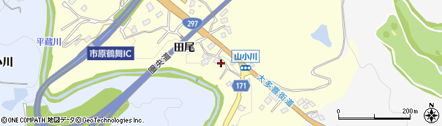 千葉県市原市田尾60周辺の地図