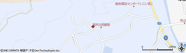 鳥取県西伯郡南部町浅井509周辺の地図
