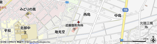 愛知県江南市和田町西島86周辺の地図