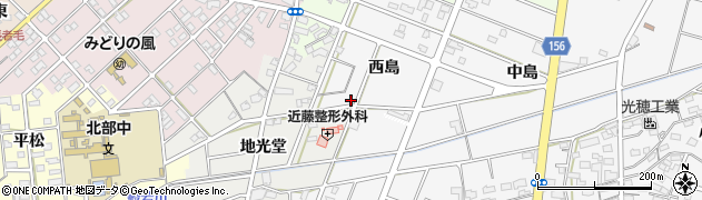 愛知県江南市和田町西島85周辺の地図