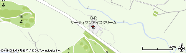 Ｂ－Ｒサーティワンアイスクリーム周辺の地図
