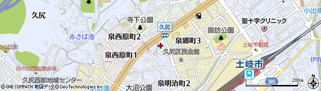 ファミリーマート土岐泉店周辺の地図
