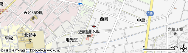 愛知県江南市和田町西島83周辺の地図