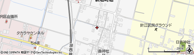 滋賀県高島市新旭町旭1189周辺の地図