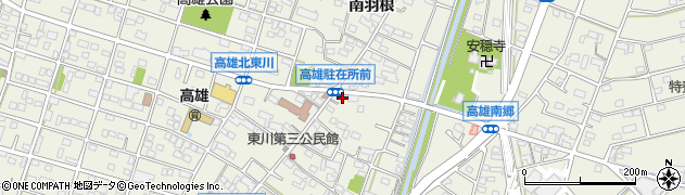 愛知県丹羽郡扶桑町高雄北東川230周辺の地図