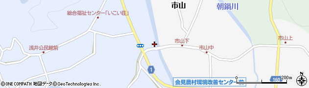 鳥取県西伯郡南部町浅井293周辺の地図