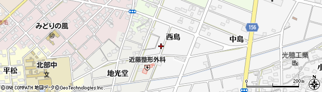 愛知県江南市和田町西島81周辺の地図