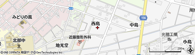 愛知県江南市和田町西島103周辺の地図