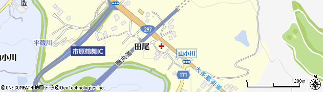 千葉県市原市田尾64周辺の地図