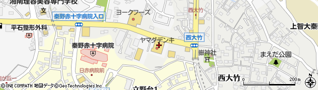 神奈川県秦野市尾尻882周辺の地図