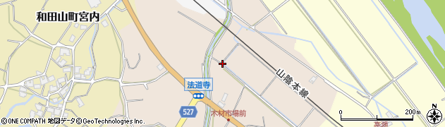 石和川周辺の地図