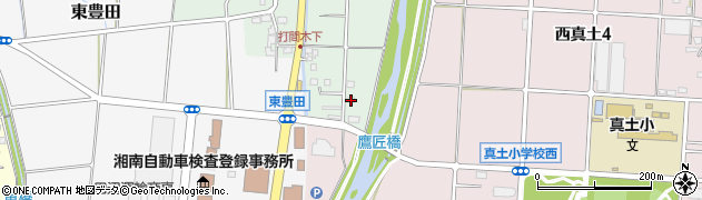 神奈川県平塚市豊田打間木696周辺の地図