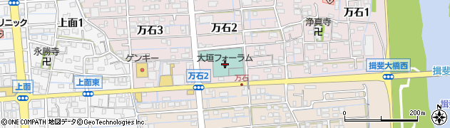 大垣フォーラムホテル周辺の地図