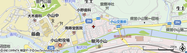 金太郎郵便局周辺の地図
