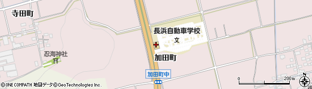 長浜自動車学校周辺の地図