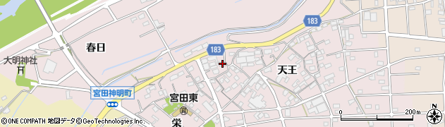 江清織物株式会社周辺の地図