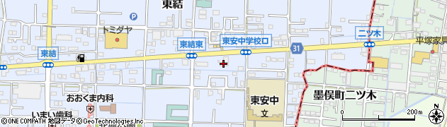岐菱商事株式会社　結給油所周辺の地図