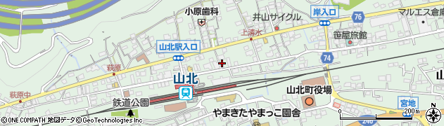 牧田足袋店周辺の地図