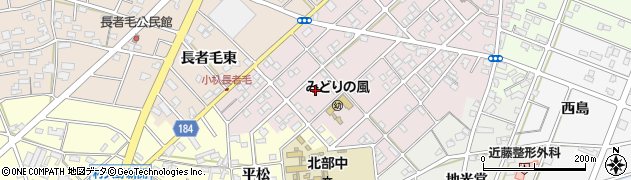 愛知県江南市慈光堂町南周辺の地図