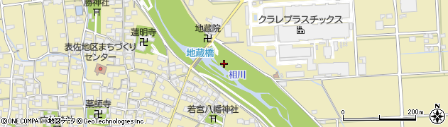 地蔵橋周辺の地図