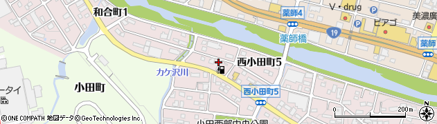 昭洋商事株式会社　セルフ瑞浪ＳＳ周辺の地図