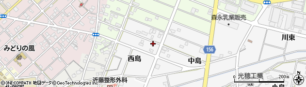 愛知県江南市和田町西島38周辺の地図