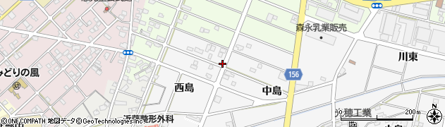 愛知県江南市和田町西島12周辺の地図