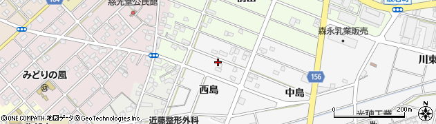 愛知県江南市和田町西島30周辺の地図