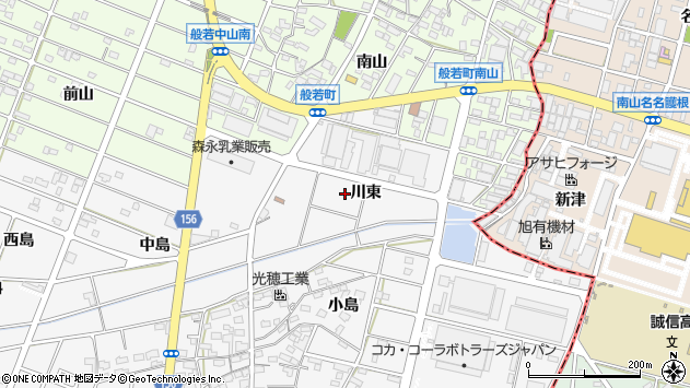〒483-8014 愛知県江南市和田町川東の地図