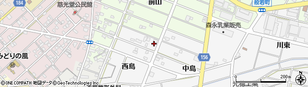 愛知県江南市和田町西島11周辺の地図