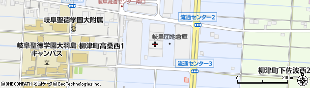 東海倉庫株式会社　岐阜営業所周辺の地図