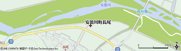 滋賀県高島市安曇川町長尾1614周辺の地図